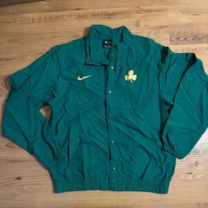Nike NBA Boston Celtics City Lightweight DNA Snap Jacket Mens M